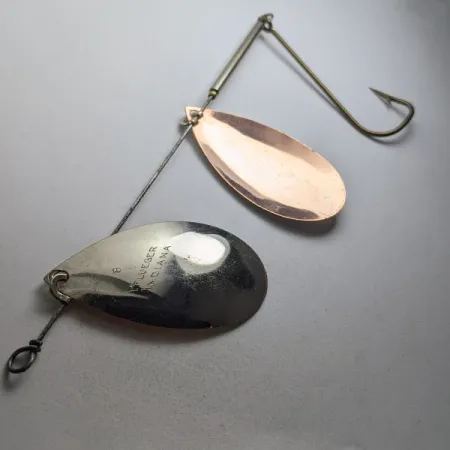 Pflueger Indiana Tandem, 14g, Níquel/Cobre, Spinner #23235