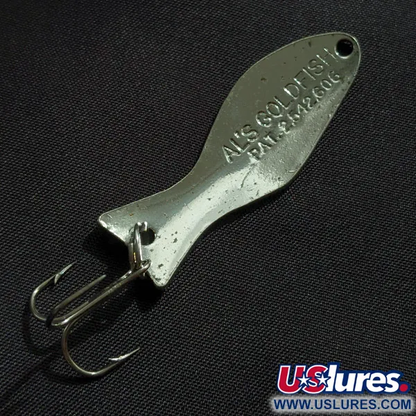 Al's Gold Fish, 7g Níquel, Cucharilla de Pesca #23250