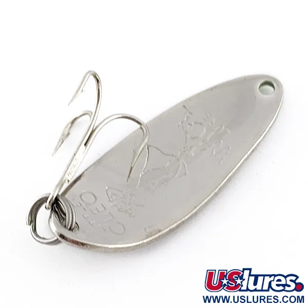 Seneca Little Cleo (Hula Girl), 10g níquel/verde, cucharilla de lanzado #23255