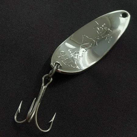 Seneca Little Cleo (Hula Girl), 10g níquel/verde, cucharilla de lanzado #23255