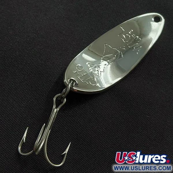 Seneca Little Cleo (Hula Girl), 10g níquel/verde, cucharilla de lanzado #23255