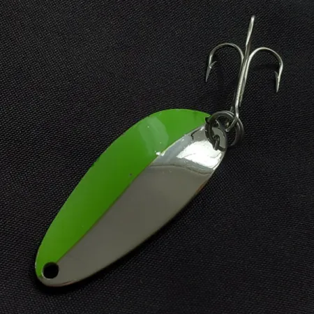 Seneca Little Cleo (Hula Girl), 10g níquel/verde, cucharilla de lanzado #23255