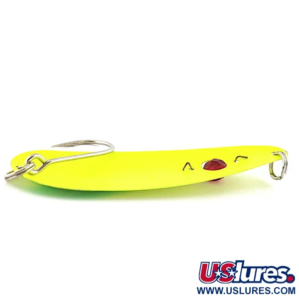 Red Eye Lures Red Eye Evil Eye, 9g amarillo/verde/ojo rojo, Cucharilla #23258