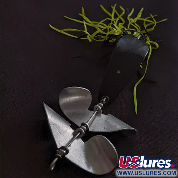 Strike King Timber King, 14g Negro/Amarillo, Cuchara Buzz Antialgas #23269