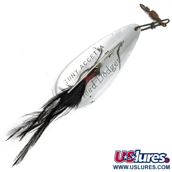 Tony Accetta Weed Doger, 21g Níquel, Cucharilla #23270