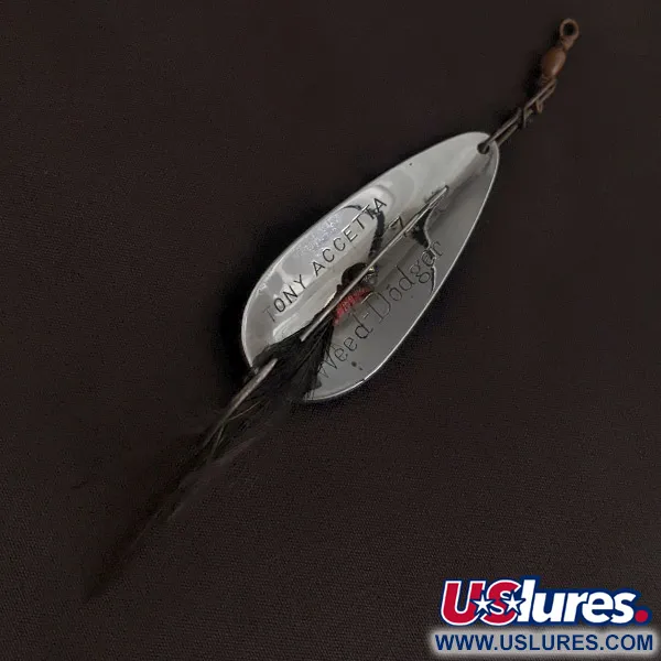 Tony Accetta Weed Doger, 21g Níquel, Cucharilla #23270