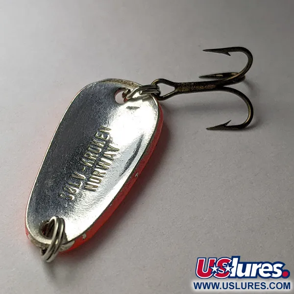 Sølvkroken Nordic, 7g rosa chicle/plata UV, cucharilla #23271