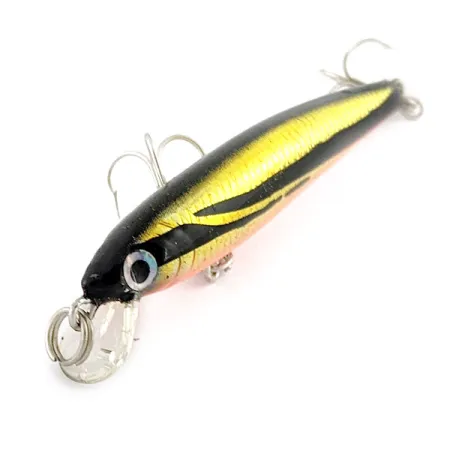 Yo-Zuri Pin's Minnow 50F, Dorado/Negro, 2g, Señuelo Minnow #23274