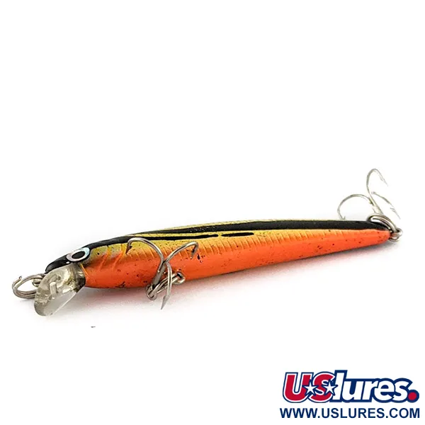 Yo-Zuri Pin's Minnow 50F, Dorado/Negro, 2g, Señuelo Minnow #23274