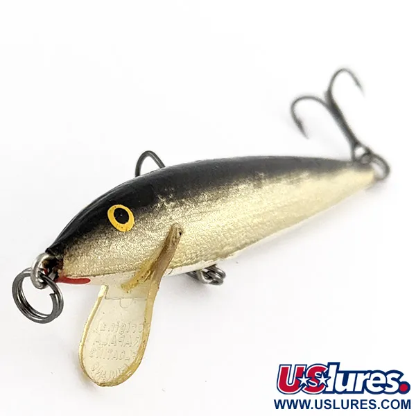Rapala Original Floater F9, 4g, Plata (S), señuelo #23282