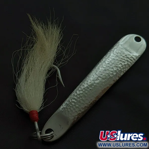 Hopkins No=Eql 4 H, 3oz níquel, jig de pesca #23296