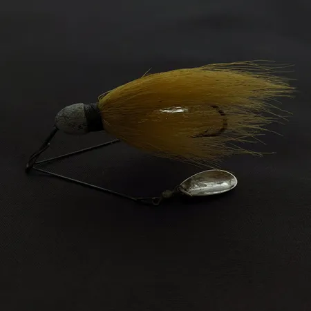 Jamison Shannon Twin Spinner, 11g, Níquel y Amarillo, Señuelo Spinnerbait #23298