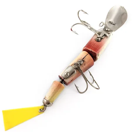 Bud Stewart Jointed Wood, 10g, Verde Escamado, Señuelo Articulado #23311