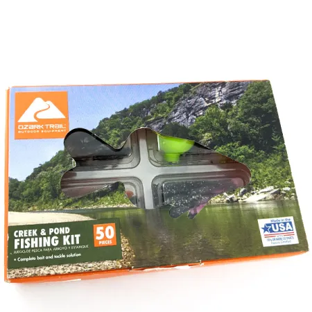 Ozark Trail Creek and Pond, kit de 50 piezas
