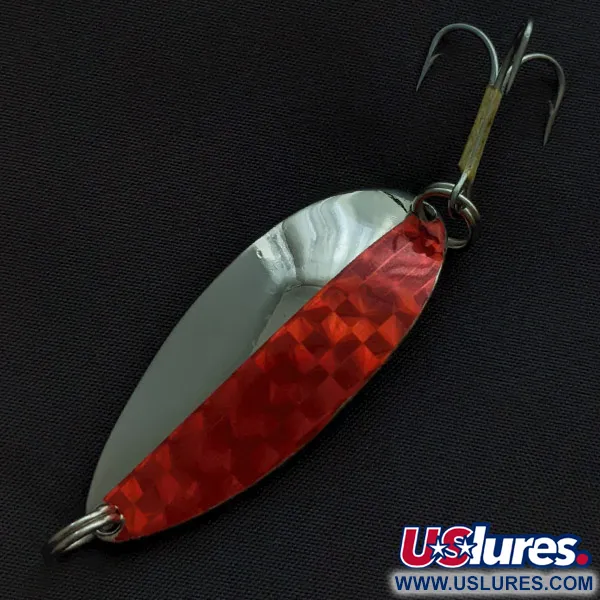 Seneca Little Cleo (Hula Girl), 14g níquel/rojo, cucharilla de lance #23334