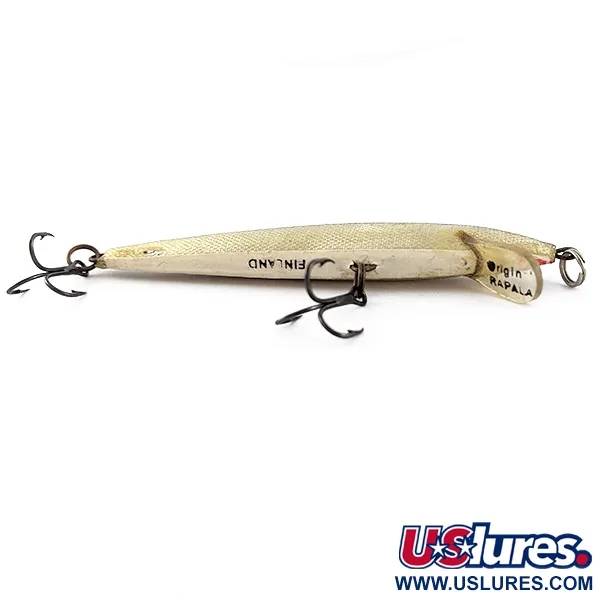 Rapala Original Floater F9, Plata (S) 4g, Señuelo de Pesca #23340