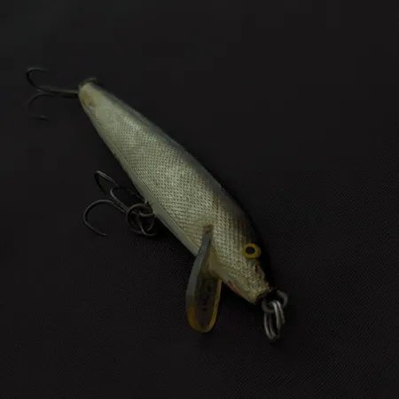 Rapala Original Floater F9, Plata (S) 4g, Señuelo de Pesca #23340