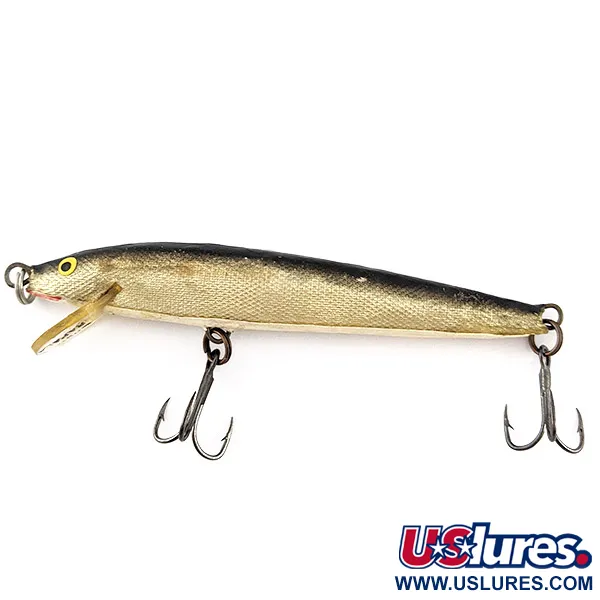 Rapala Original Floater F9, Plata (S) 4g, Señuelo de Pesca #23340