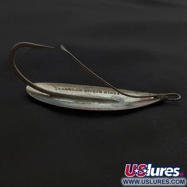 Johnson Silver Minnow Weedless, 9 g, cobre/plata, cucharilla #23351