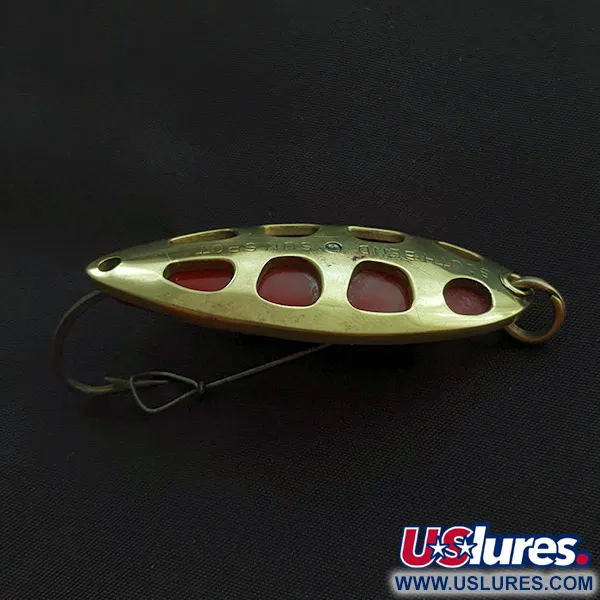 South Bend Sun Spot, 14g oro/rojo, Cucharilla #23358