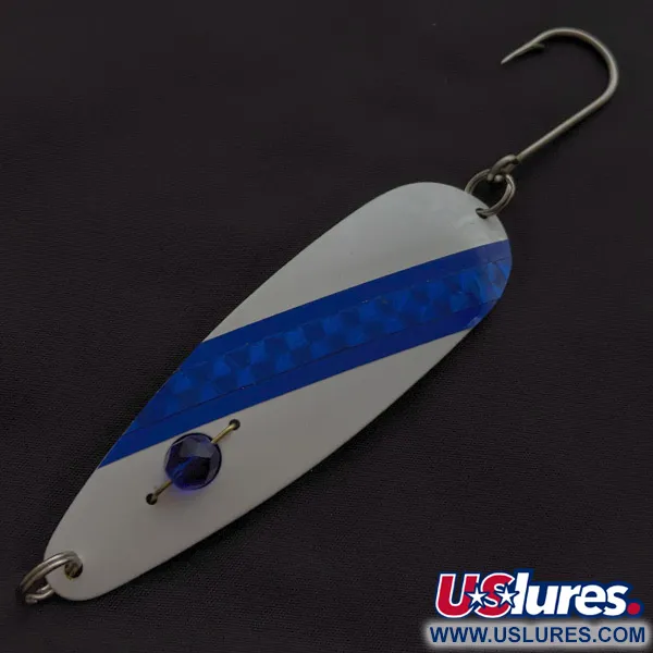 Red Eye Evil Eye, 1/3oz (9g) blanco/azul, cucharilla #23367