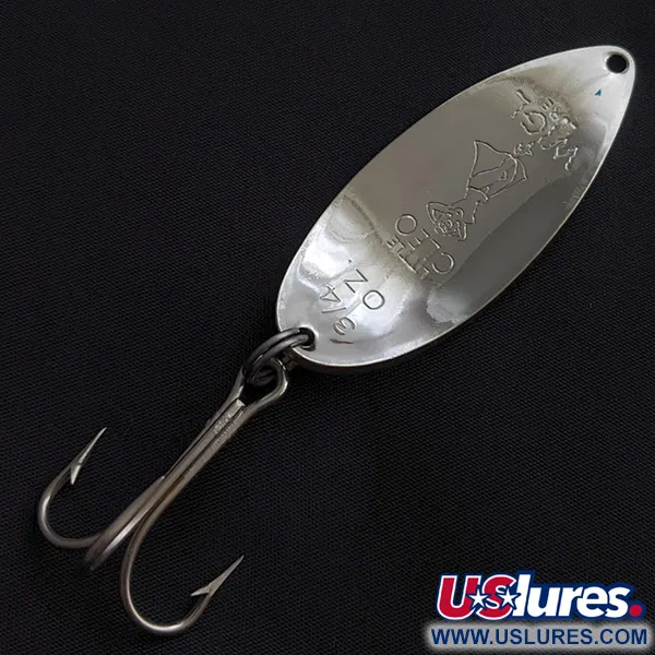 Seneca Little Cleo (Hula Girl), 21g Níquel/Azul, Cucharilla #23380