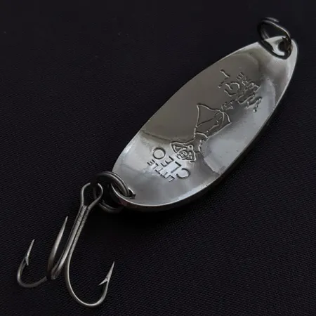 Seneca Little Cleo (Hula Girl), 18g níquel/verde, Cucharilla #23402