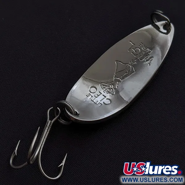 Seneca Little Cleo (Hula Girl), 18g níquel/verde, Cucharilla #23402