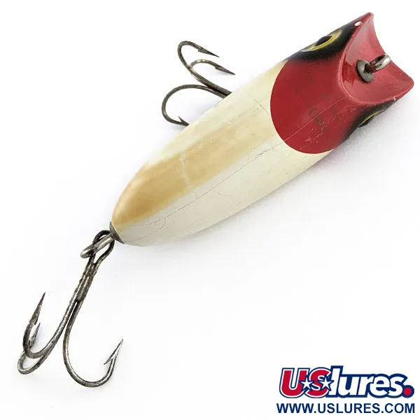 South Bend Babe Oreno, 14g Red Head, de madera, señuelo de superficie #23424