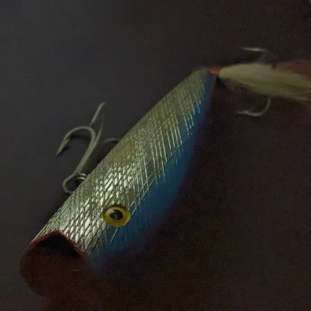 Herter's Popper, 21g plateado/azul, señuelo de superficie #23426