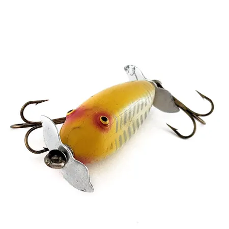 Creek Chub Injured Minnow, 6g, Amarillo, Señuelo de Superficie #23433