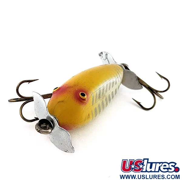 Creek Chub Injured Minnow, 6g, Amarillo, Señuelo de Superficie #23433