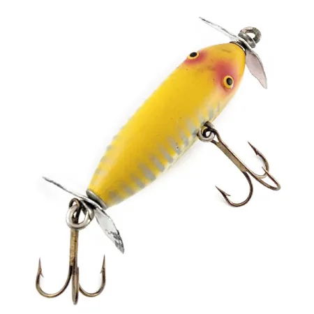 Creek Chub Injured Minnow, 6g, Amarillo, Señuelo de Superficie #23433