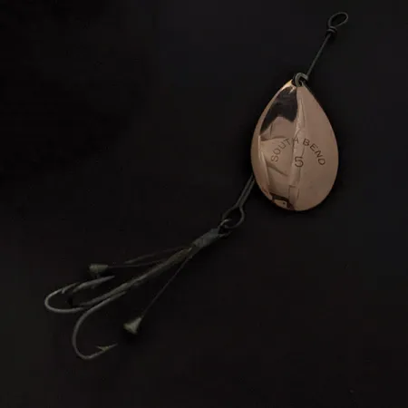 South Bend Spinner 5, 7g níquel/cobre, cucharilla giratoria #23438