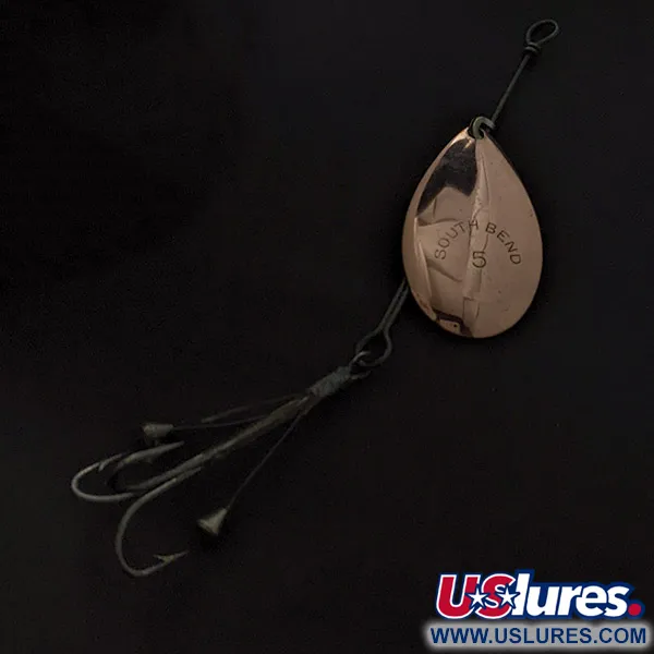 South Bend Spinner 5, 7g níquel/cobre, cucharilla giratoria #23438
