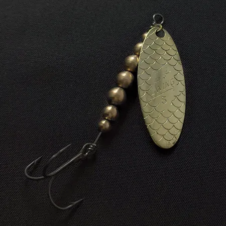 C.P. Swing 5, dorado, 7g, cucharilla giratoria #23440