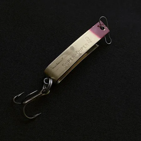 Luhr Jensen Super-Duper 503, 4,3g Oro/Rojo, Cucharilla #23473