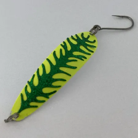 The Producers Hookster Totem #4, 8g Amarillo y Verde, Cucharilla #23480