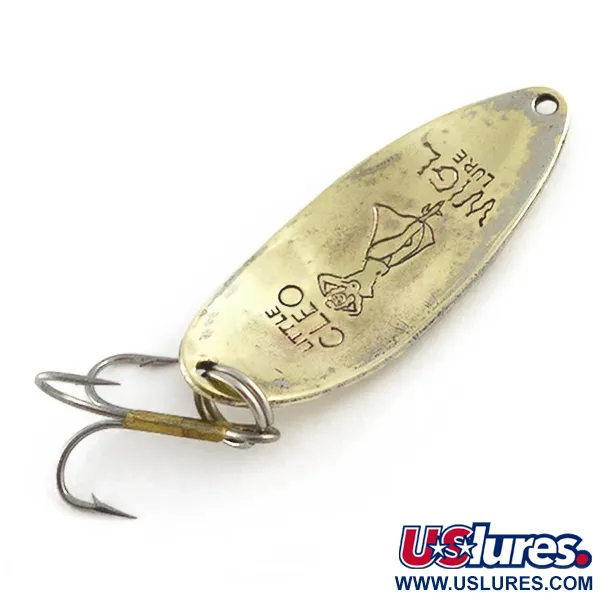 Little Cleo (Hula Girl), 14g dorado, cucharilla de pesca #23492