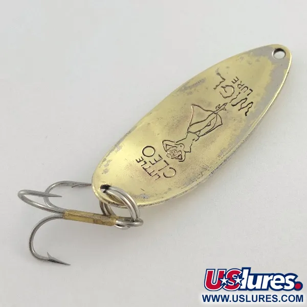 Little Cleo (Hula Girl), 14g dorado, cucharilla de pesca #23492
