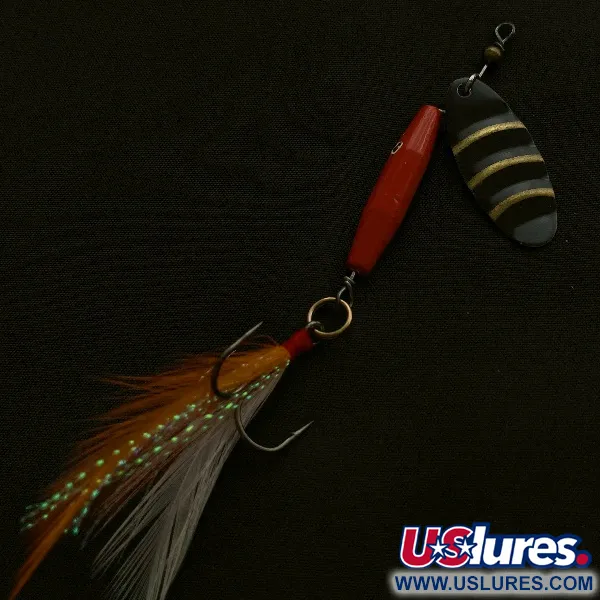 Worth #301, 9g rojo/negro/dorado, Spinner #23504