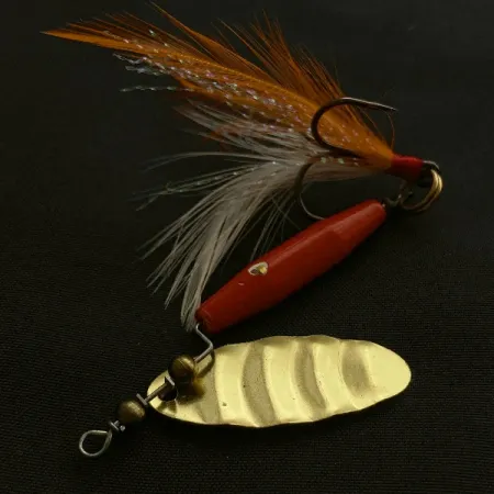 Worth #301, 9g rojo/negro/dorado, Spinner #23504