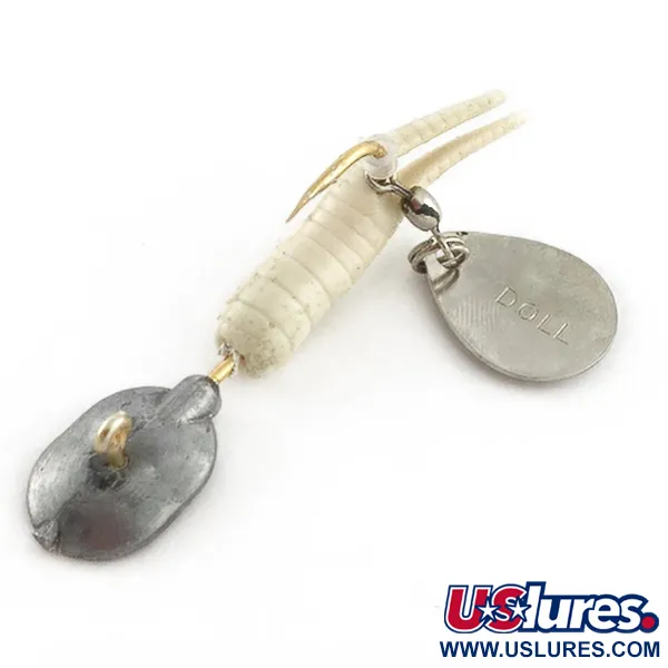 Doll Jig, 7g níquel/blanco, Señuelo de Pesca #23511