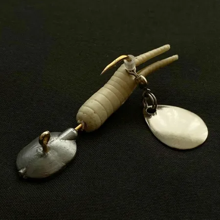 Doll Jig, 7g níquel/blanco, Señuelo de Pesca #23511