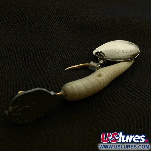 Doll Jig, 7g níquel/blanco, Señuelo de Pesca #23511