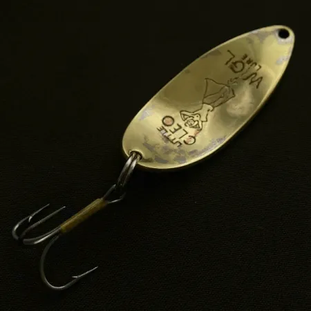 Seneca Little Cleo (Hula Girl), 14g, Níquel/Oro, Cucharilla de Pesca #23515