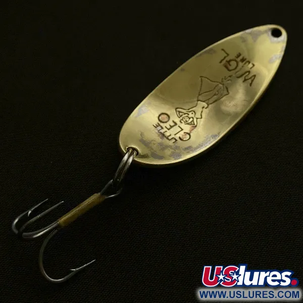 Seneca Little Cleo (Hula Girl), 14g, Níquel/Oro, Cucharilla de Pesca #23515