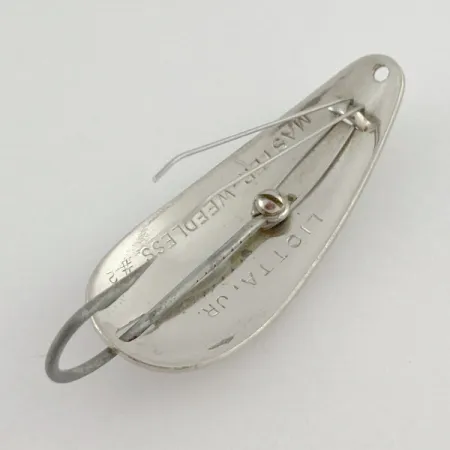 Liotta Jr Master Weedless, 11g, Níquel, Cucharilla Anti-enganche #23532