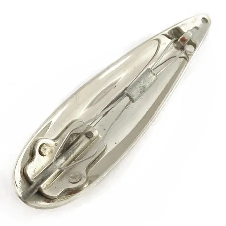 Weedless Bait Company FISHTRAP, Plateada, 8.5g, Cucharilla Antihierba #23533