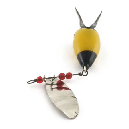 Burke-Flex Spinner, 3.5g Níquel Amarillo/Negro, Cucharilla #23540